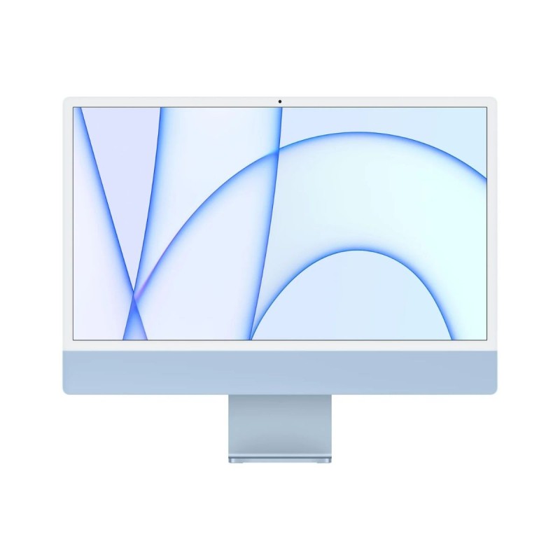 Vista 2 de Apple iMac A2438 24", M1 8 Cores, 16GB RAM, SSD 512GB, 4,5K, Azul, A+