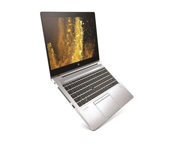 Vista 3 de Portátil Reacondicionado HP Elitebook 840 G5 14"  / i5-8th / 8Gb / 256Gb M.2 / Windows 11 Pro / Teclado Español / Grado A- Fuga de Luz