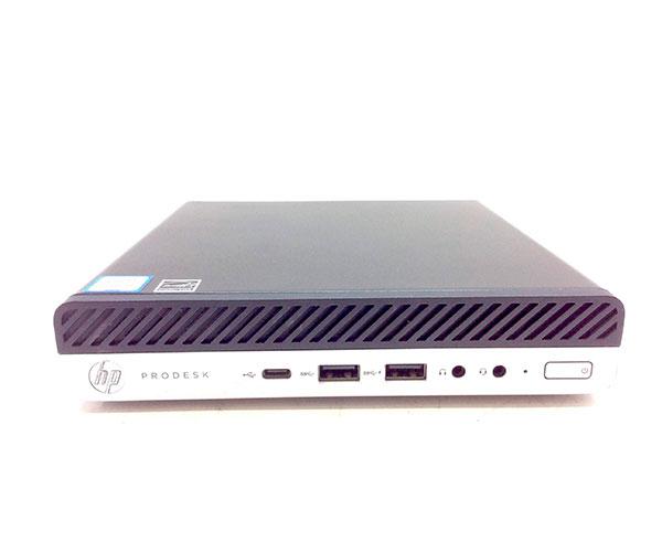 Ordenador Reacondicionado MINI HP 600 g5 / i5-9th / 16Gb / 512Gb M.2 / Win 11 Pro / Sin cable trebol / Grado B USB Trasero Roto / Con VGA
